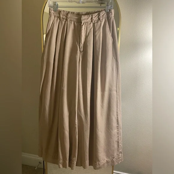 Young Fabulous & Broke Small Tan wide leg Pants - Picture 7 of 7